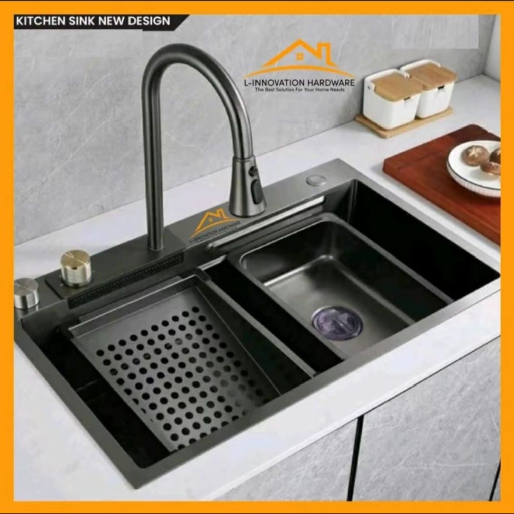 Kitchen Sink Waterfall Stainless SUS 304