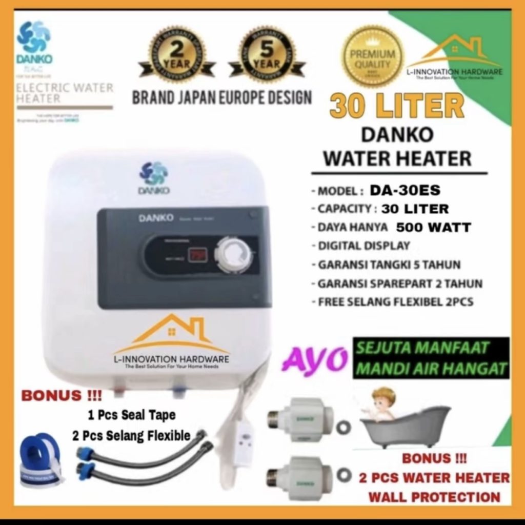 Water Heater Danko 30 Liter