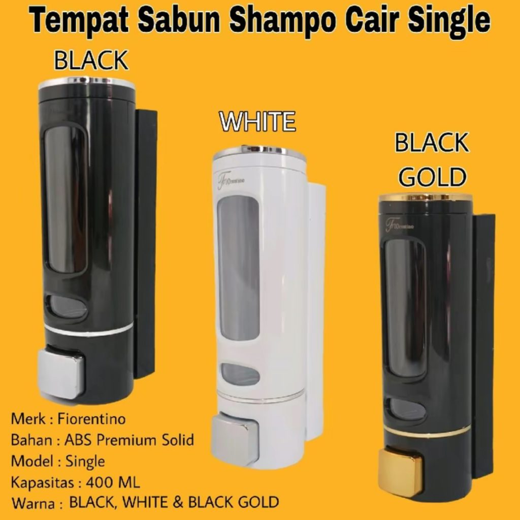 Soap Dispenser Tempat Sabun Shampo 1 Tabung