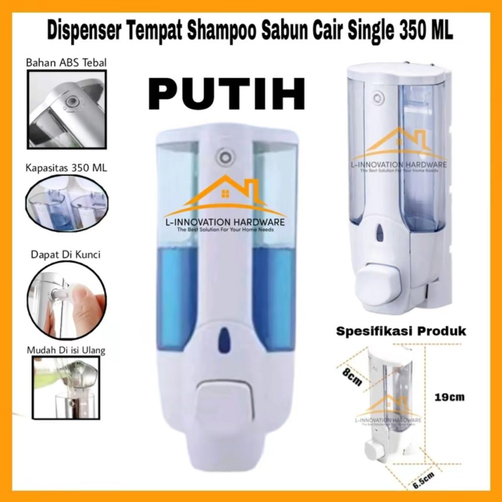 Soap Dispenser Tempat Sabun Shampo Cair