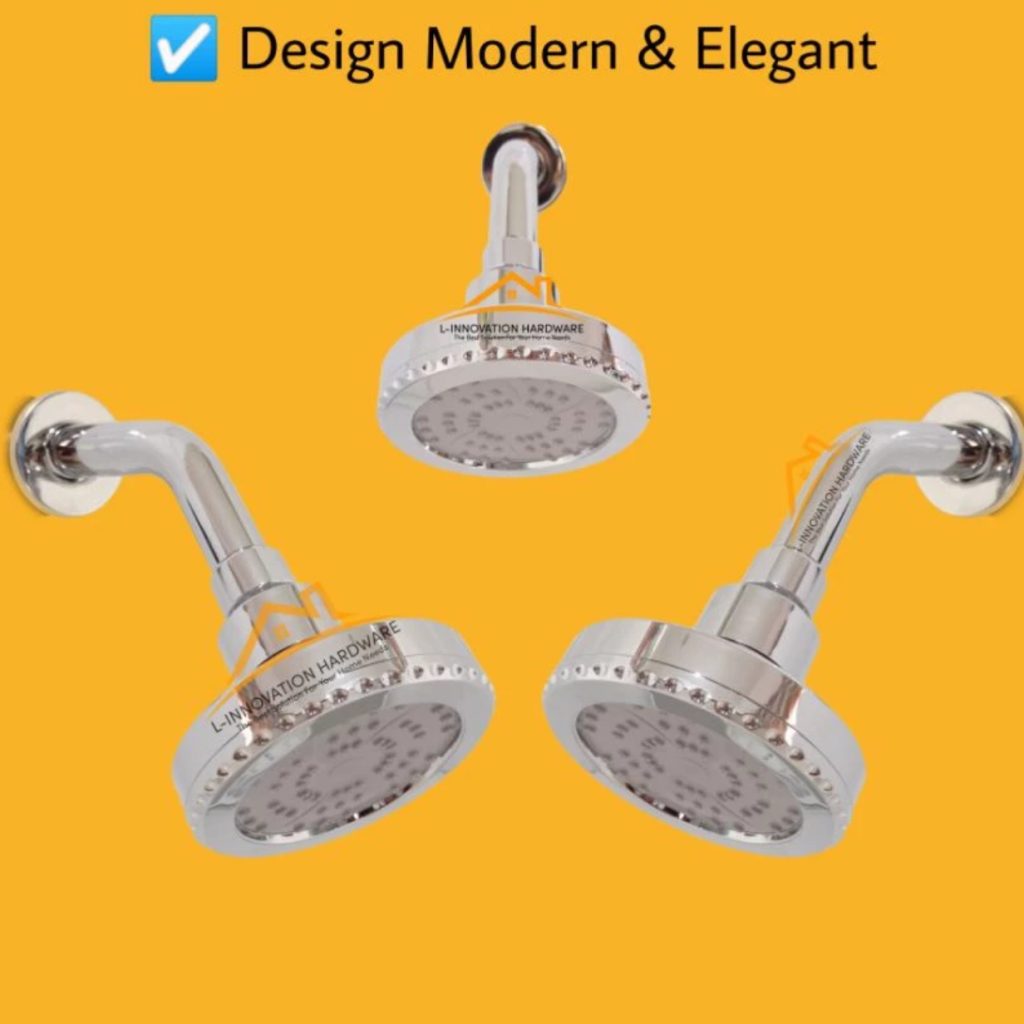 Wall Shower Head Tembok Dinding Kamar Mandi - Bulat