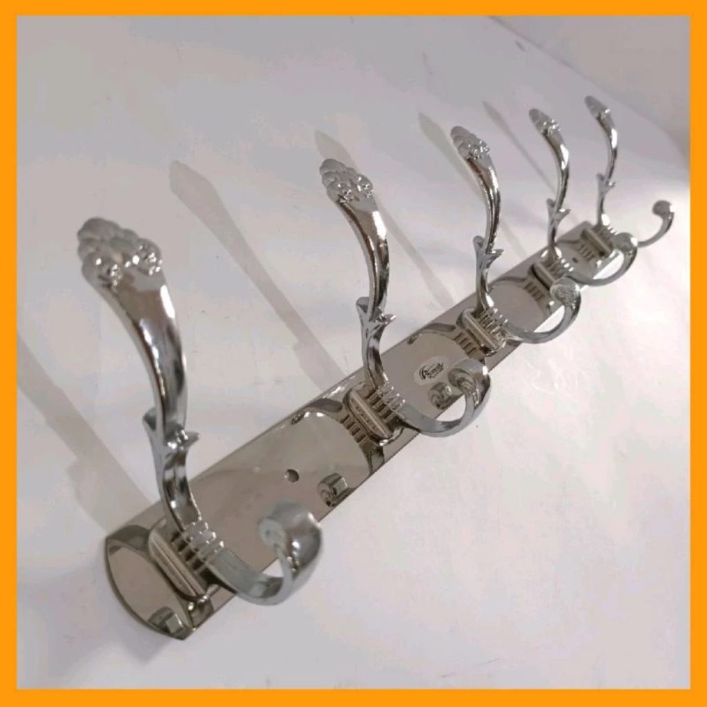 Gantungan Baju Handuk Kapstok Toilet Stainless Steel SUS 305