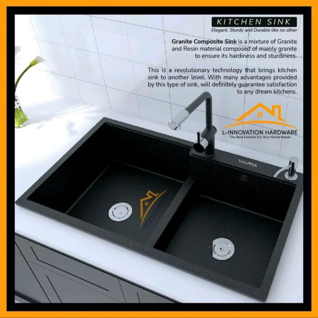 Kitchen Sink GRANITE COMPOSIT 2 Lubang